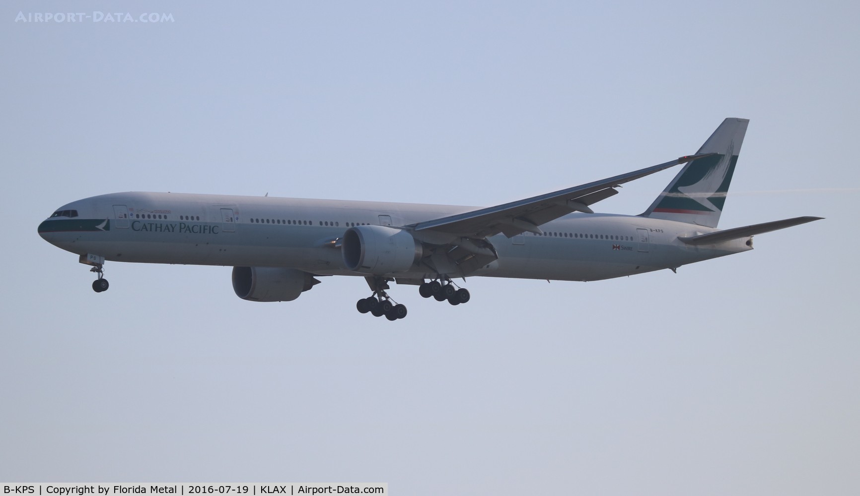 B-KPS, 2011 Boeing 777-367/ER C/N 39232, LAX Spotting