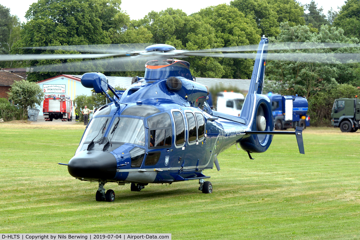D-HLTS, 2013 Eurocopter EC-155B Dauphin C/N 6945, D-HLTS at Lübtheen