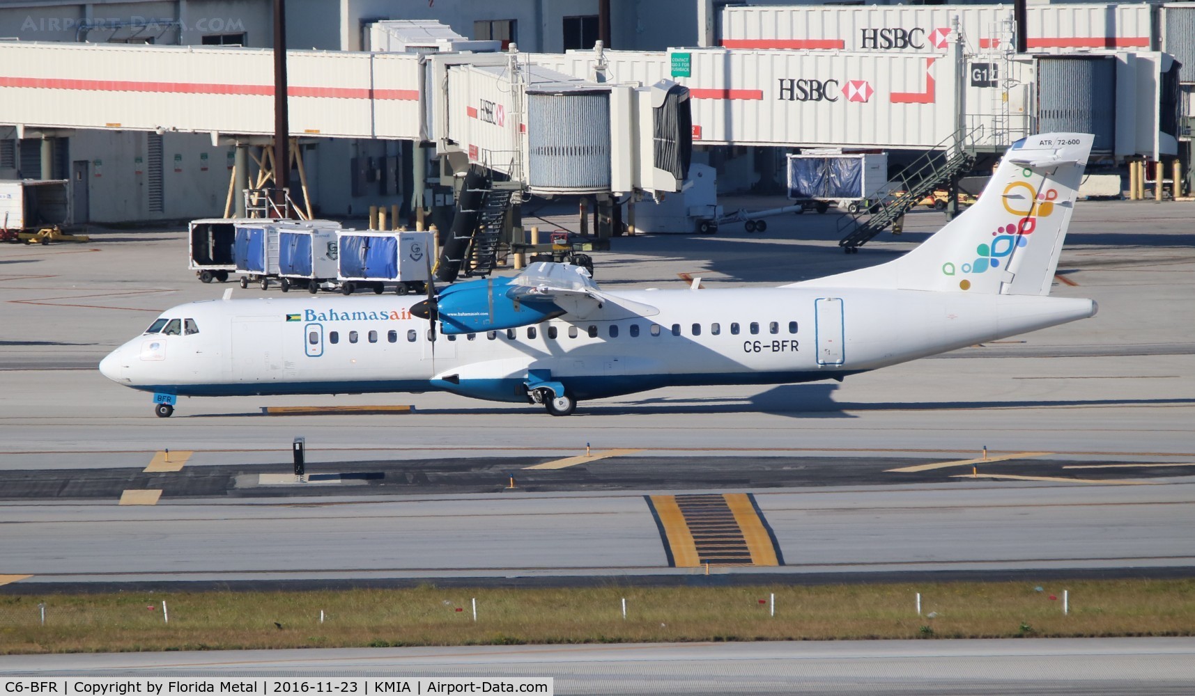 C6-BFR, 2016 ATR 72-600 (72-212A) C/N 1314, MIA spotting