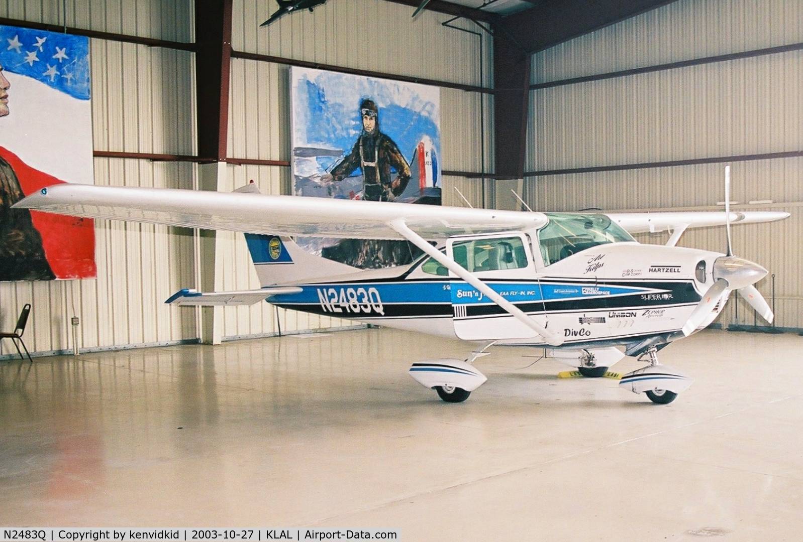 N2483Q, 1966 Cessna 182K Skylane C/N 18257683, At Lakeland Museum.