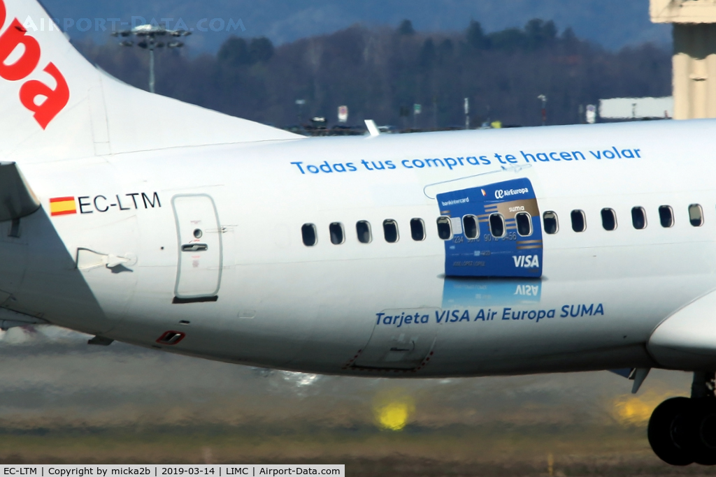 EC-LTM, 2012 Boeing 737-85P C/N 36591, Patch 