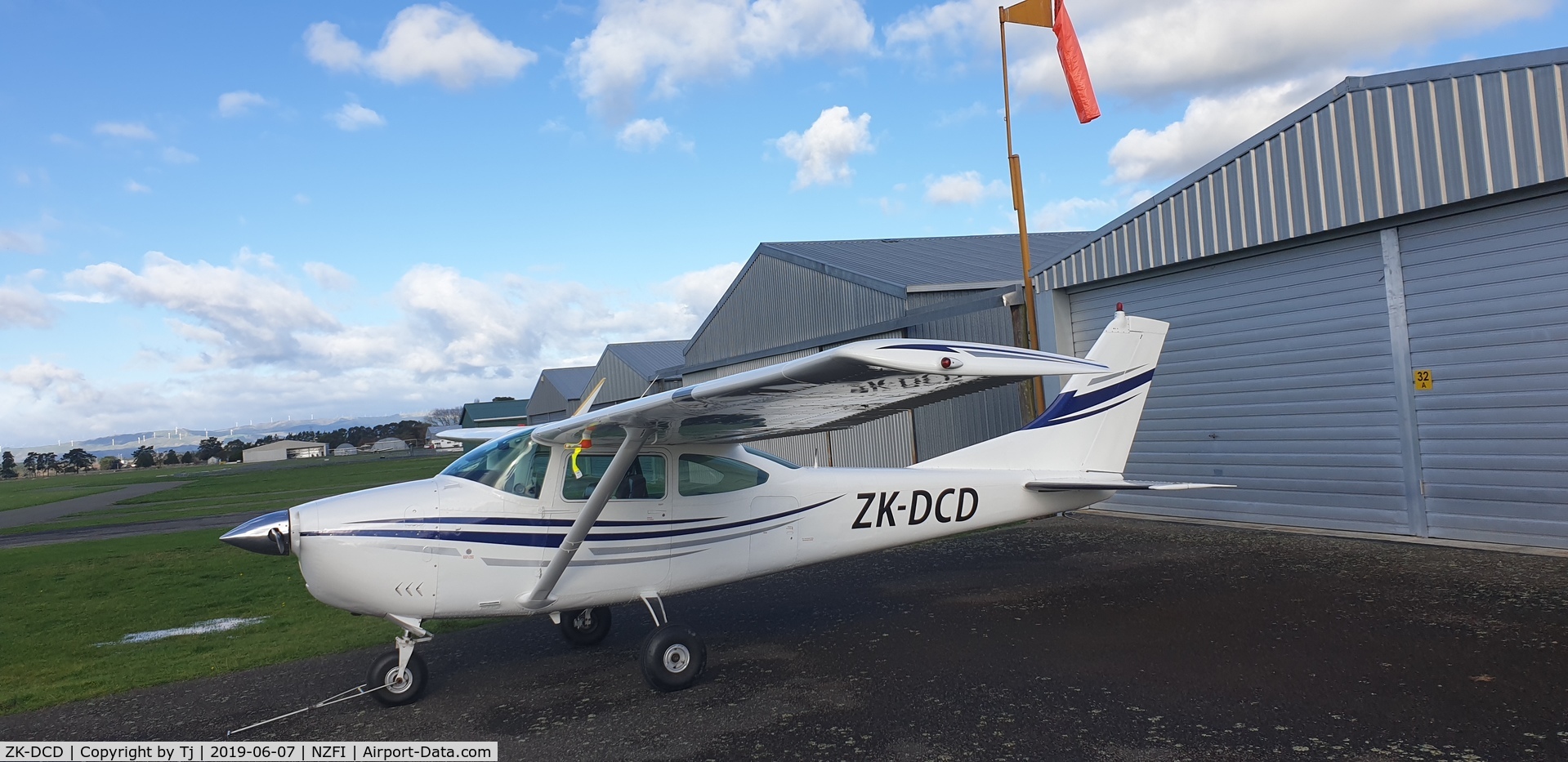 ZK-DCD, 1965 Cessna 182H Skylane C/N 18256423, Dcd strip6