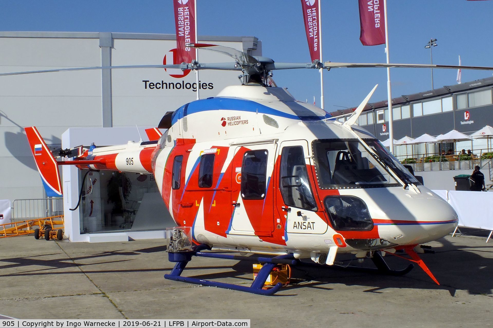 905, Kazan Helicopters Ansat C/N Not found 905, Kazan Helicopters Ansat at the Aerosalon 2019, Paris