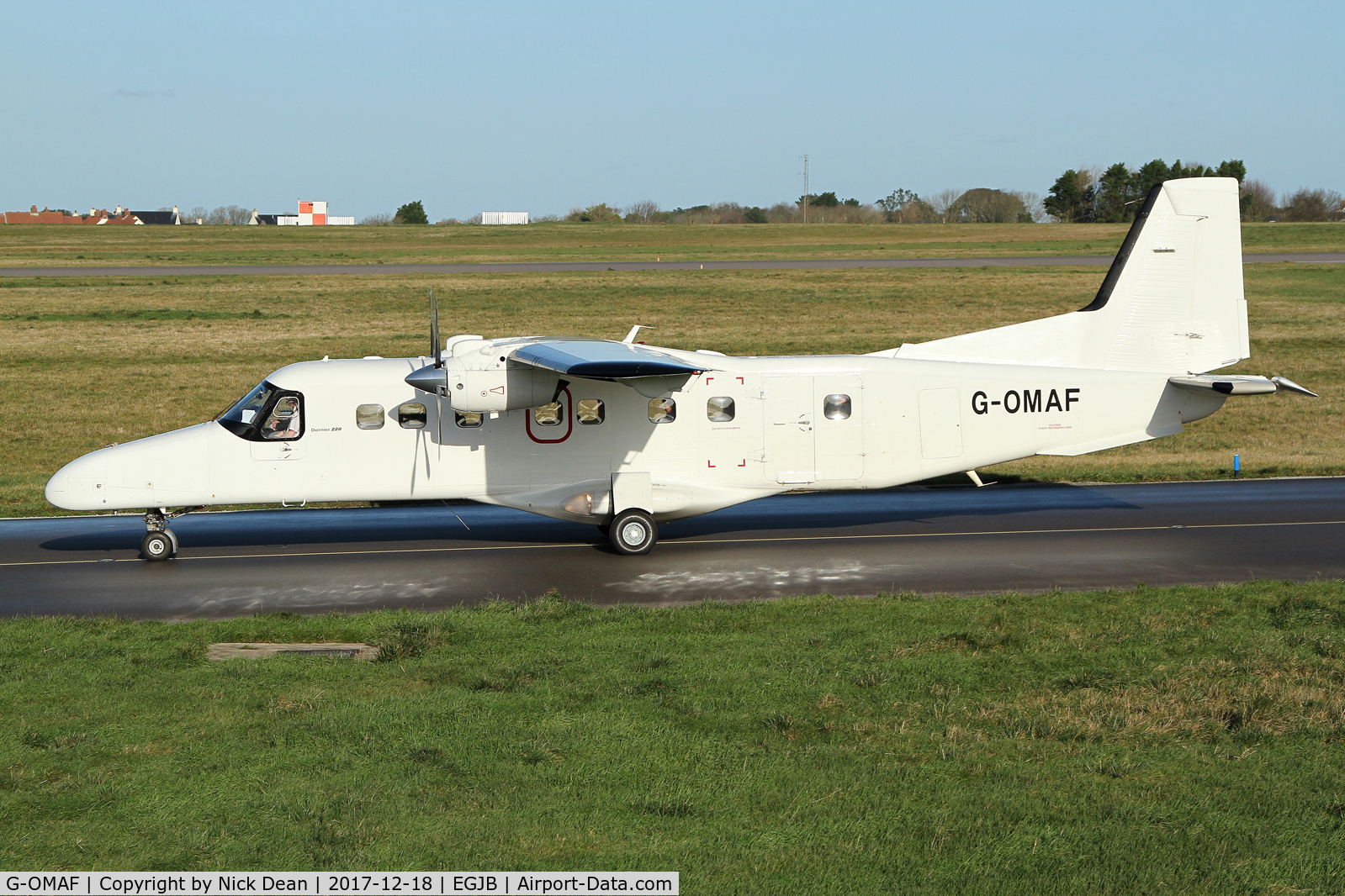 G-OMAF, 1986 Dornier 228-202K C/N 8112, GCI/EGJB