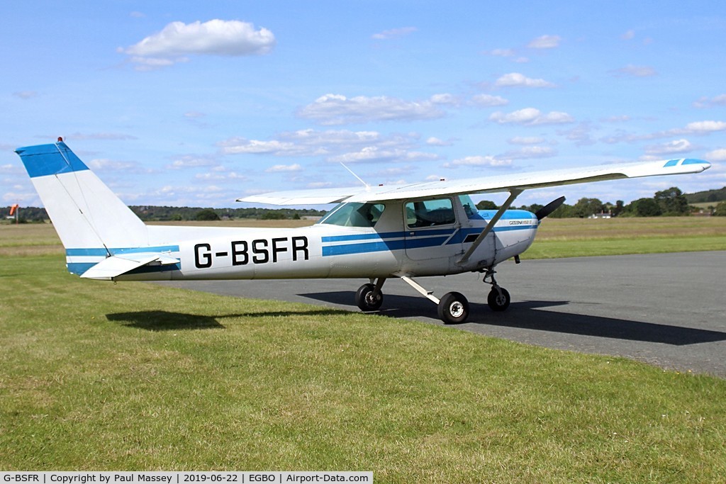 G-BSFR, 1979 Cessna 152 C/N 152-82268, Visiting Aircraft. Ex:-N68341