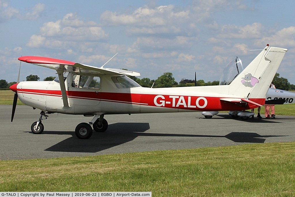 G-TALO, 1979 Reims FA152 Aerobat C/N 0355, Frequent Visitor. Ex:-G-BFZU. Owned by Tattenhill Aviation Ltd.