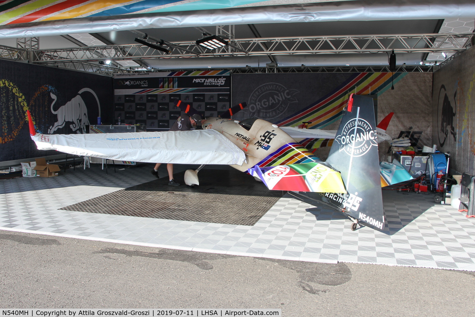 N540MH, MX Aircraft MXS C/N 10, LHSA - Szentkirályszabadja Airport, Red Bull Air Race Hungary