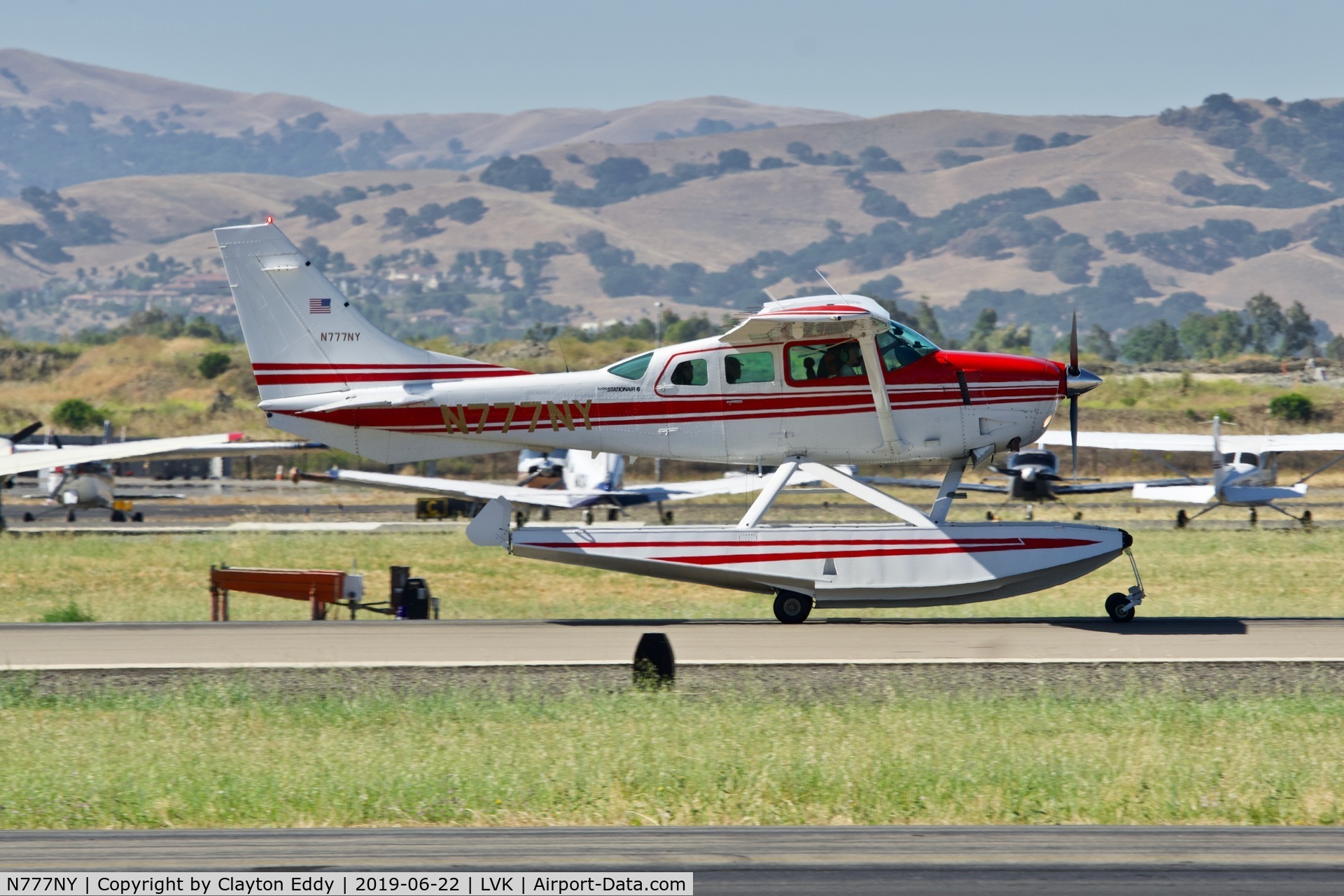 N777NY, Cessna U206 Stationair C/N U20605051, Livermore Airport California 2019.