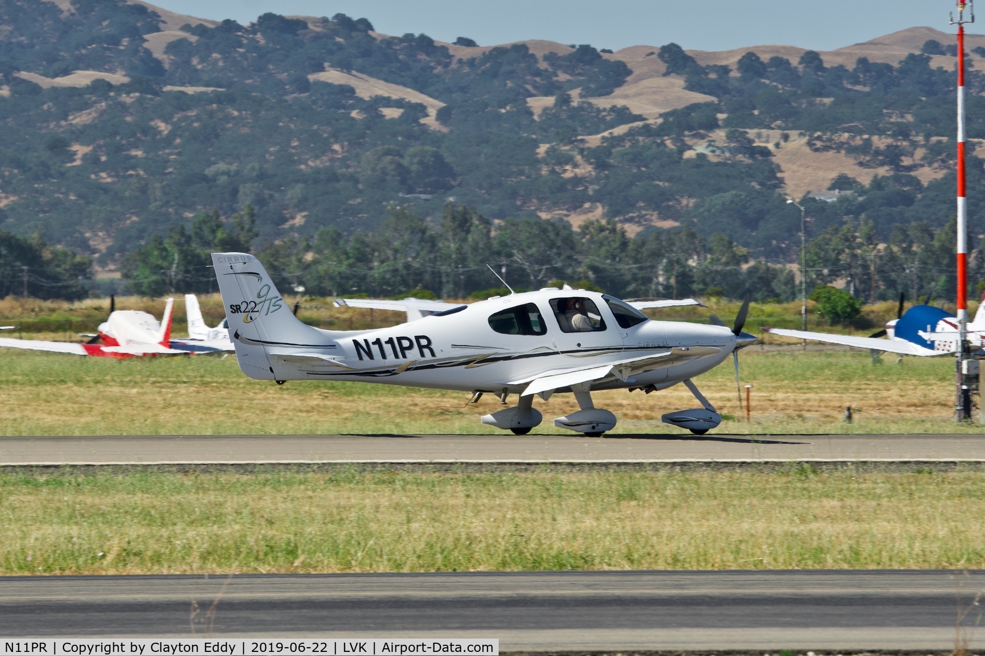 N11PR, 2006 Cirrus SR22 C/N 2307, Livermore Airport California 2019.