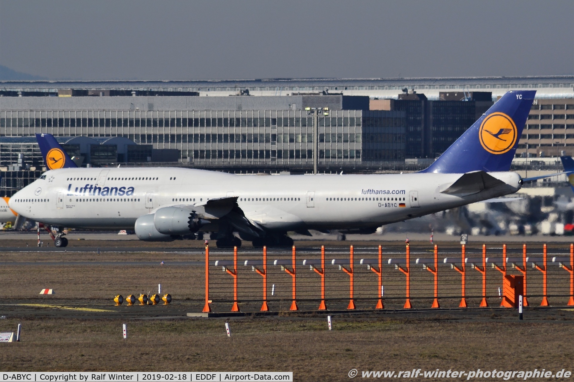 D-ABYC, 2012 Boeing 747-830 C/N 37828, Boeing 747-830 - LH DLH Lufthansa 'Sachsen'- 37828 - D-ABYC - 18.02.2019 - FRA
