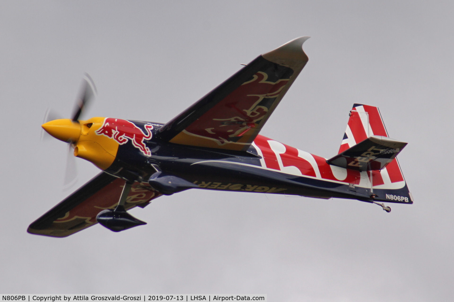 N806PB, MX Aircraft MXS C/N 4, LHSA - Szentkirályszabadja Airport, Red Bull Air Race Hungary