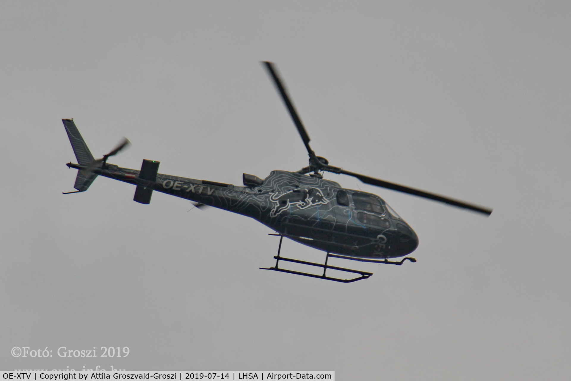 OE-XTV, 2009 Eurocopter AS-350B-3+ Ecureuil Ecureuil C/N 4745, LHSA - Szentkirályszabadja Airport, Hungary