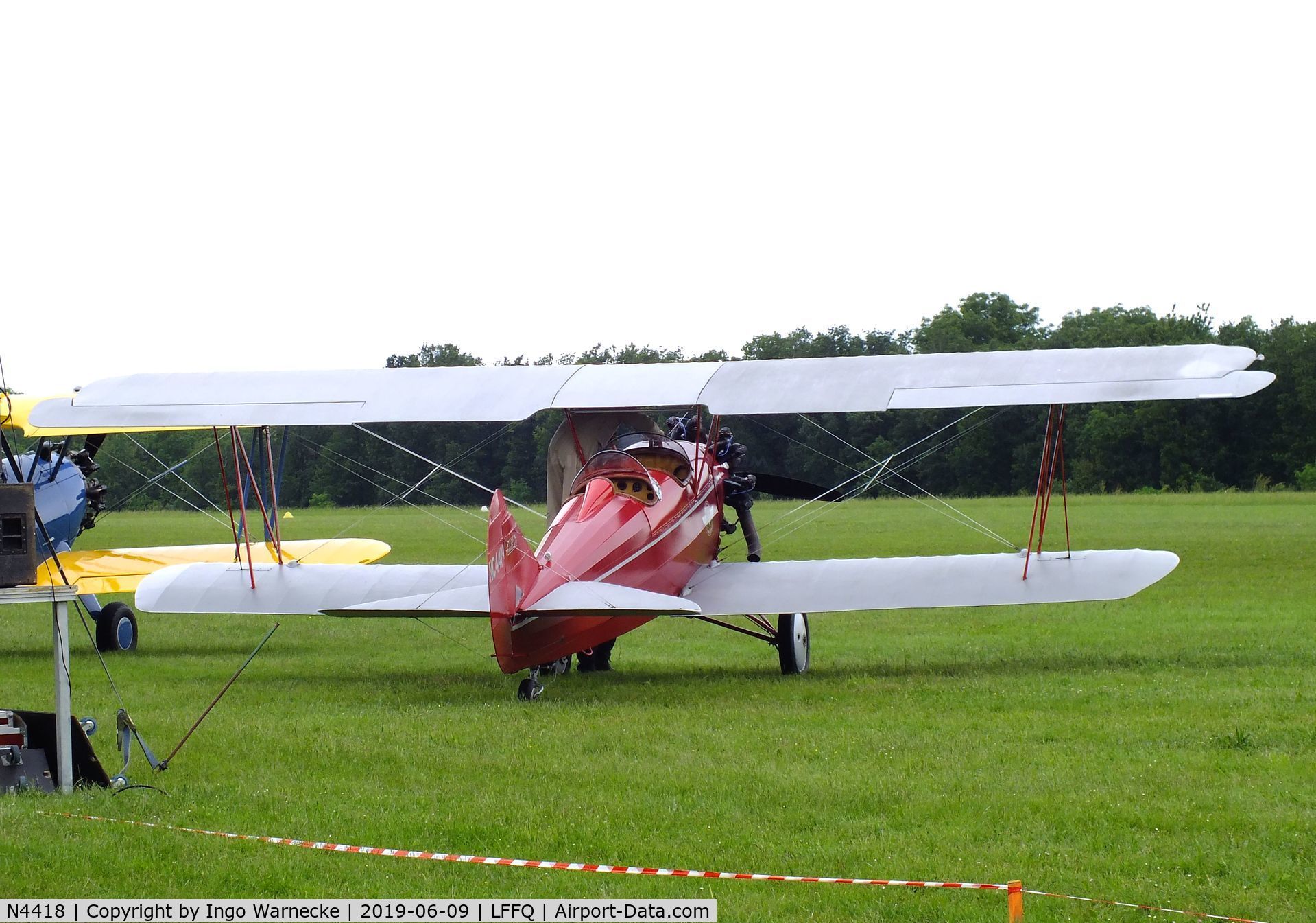 N4418, 1928 Curtiss-Wright Travel Air 4000 C/N 378, Curtiss-Wright Travel Air 4000 at the meeting aerien 2019, La-Ferte-Alais