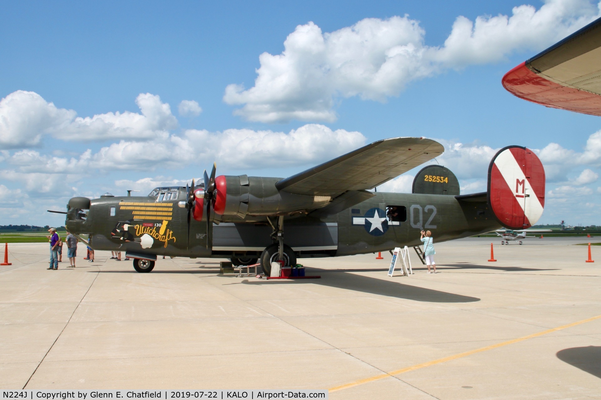 N224J, 1944 Consolidated B-24J-85-CF Liberator C/N 1347 (44-44052), On display