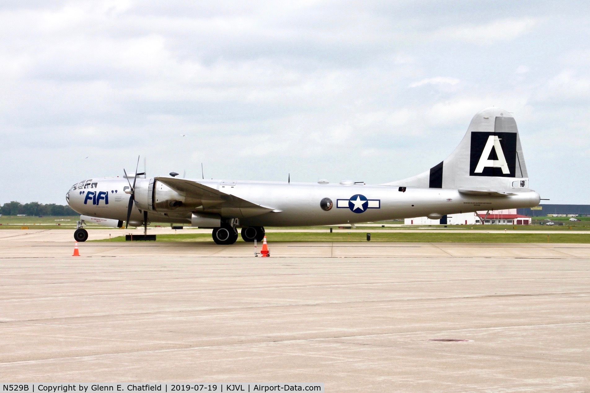 N529B, 1944 Boeing B-29A-60-BN Superfortress C/N 11547, Taxiing for takeoff