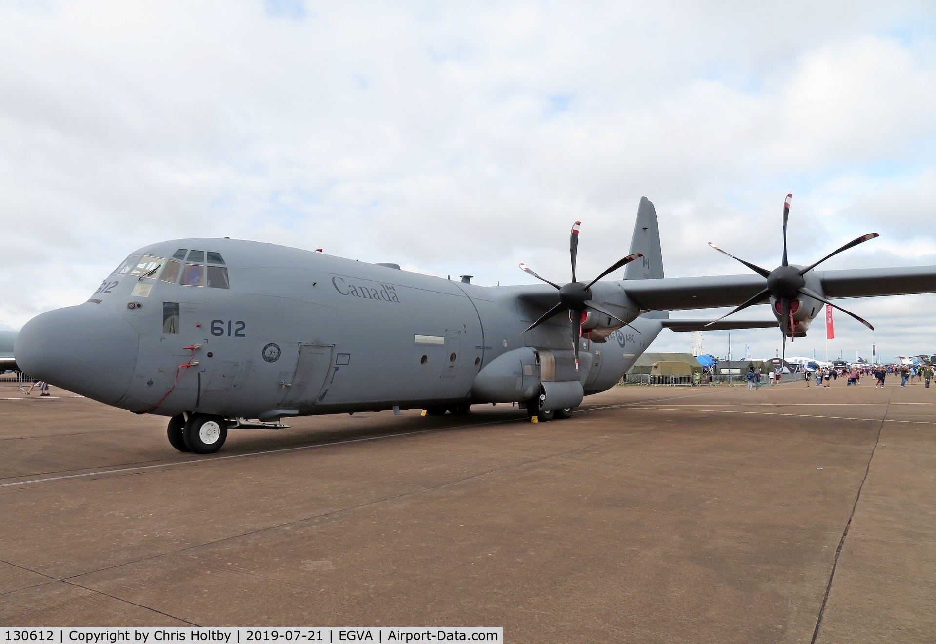 130612, 2011 Lockheed Martin CC-130J-30 Hercules C/N 382-5666, On static display at RIAT Fairford 2019