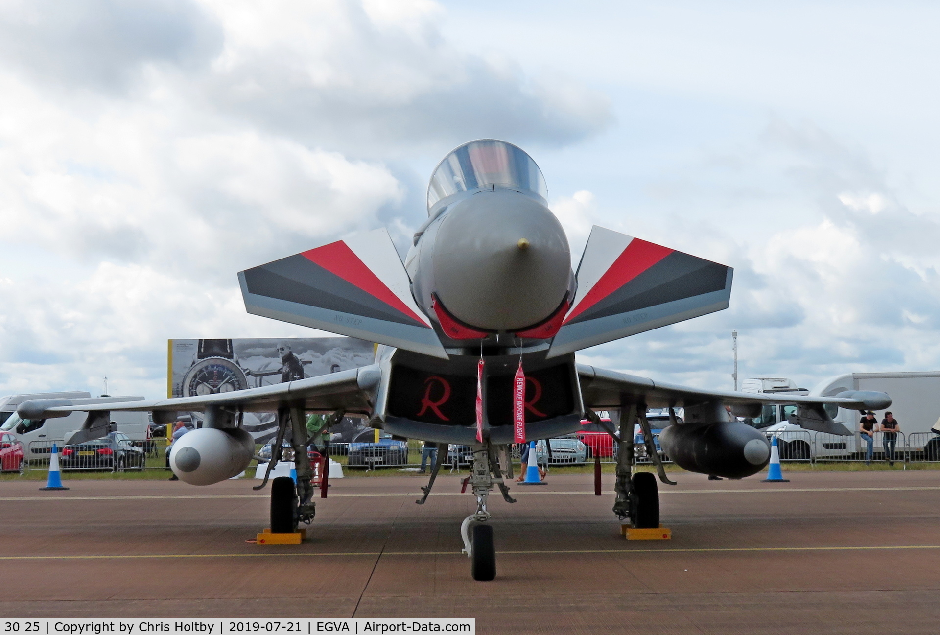 30 25, 2006 Eurofighter EF-2000 Typhoon S C/N 090/GS015, On static display at RIAT 2019 RAF Fairford