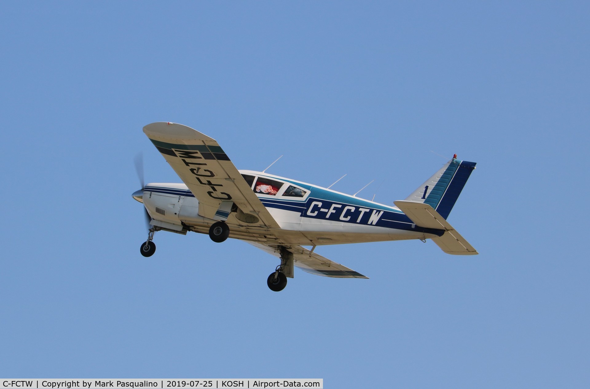 C-FCTW, 1968 Piper PA-28R-180 Cherokee Arrow C/N 28R30521, Piper PA-28R-180