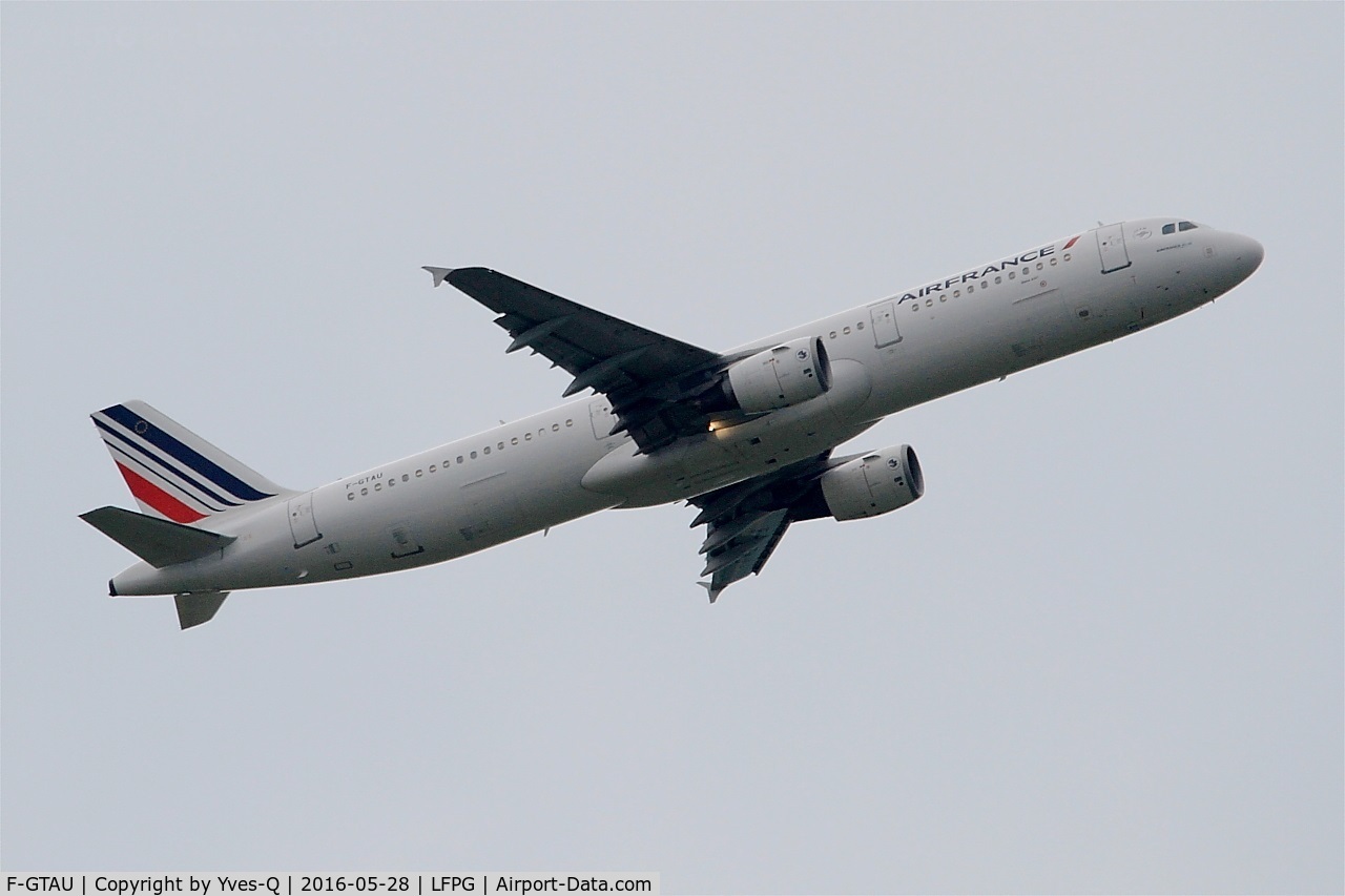 F-GTAU, 2009 Airbus A321-212 C/N 3814, Airbus A321-212, Take off Rwy 06R, Roissy Charles De Gaulle Airport (LFPG-CDG)