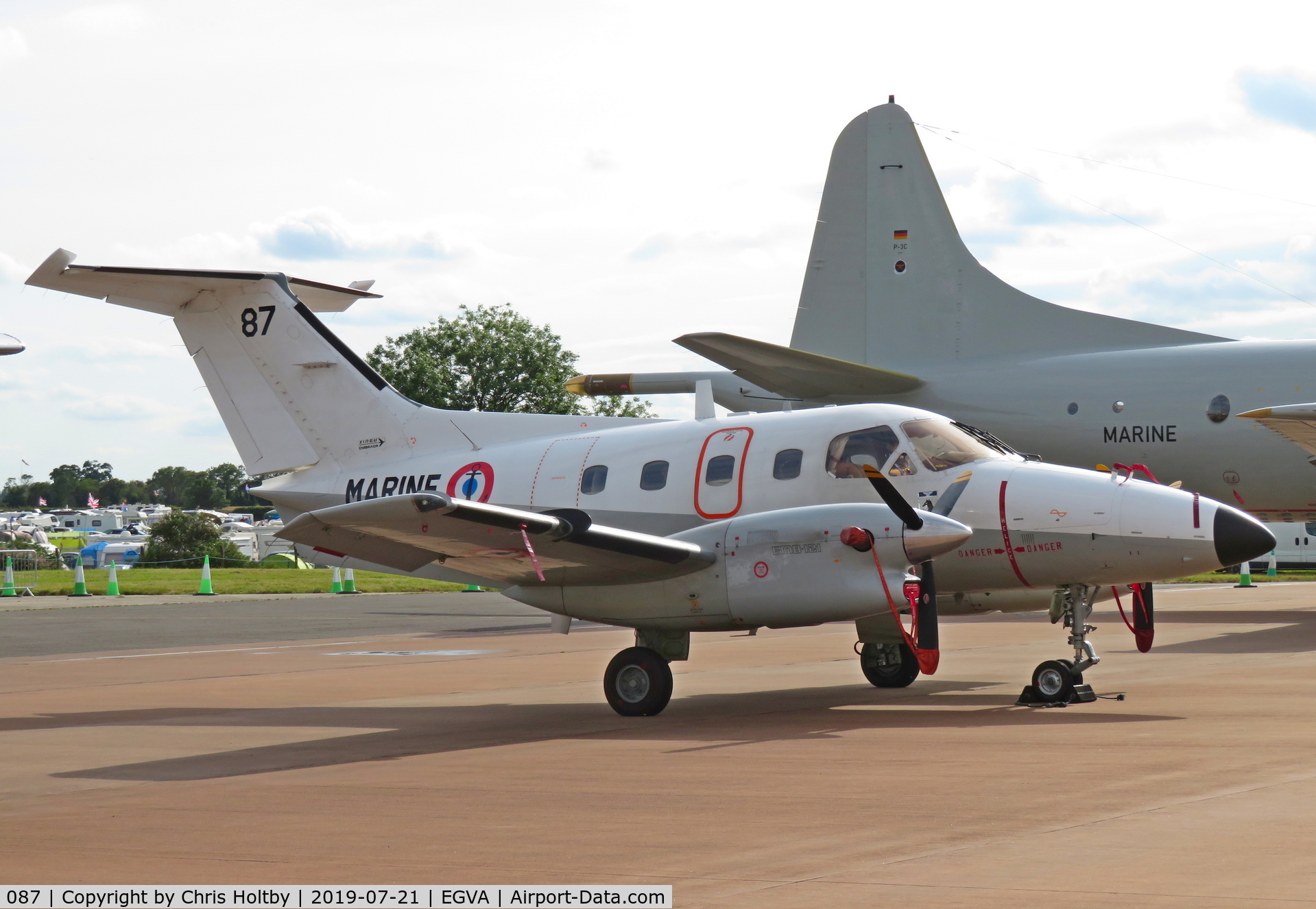 087, Embraer EMB-121AA Xingu C/N 121087, French Navy Embraer Xingu on display at RIAT 2019 RAF Fairford