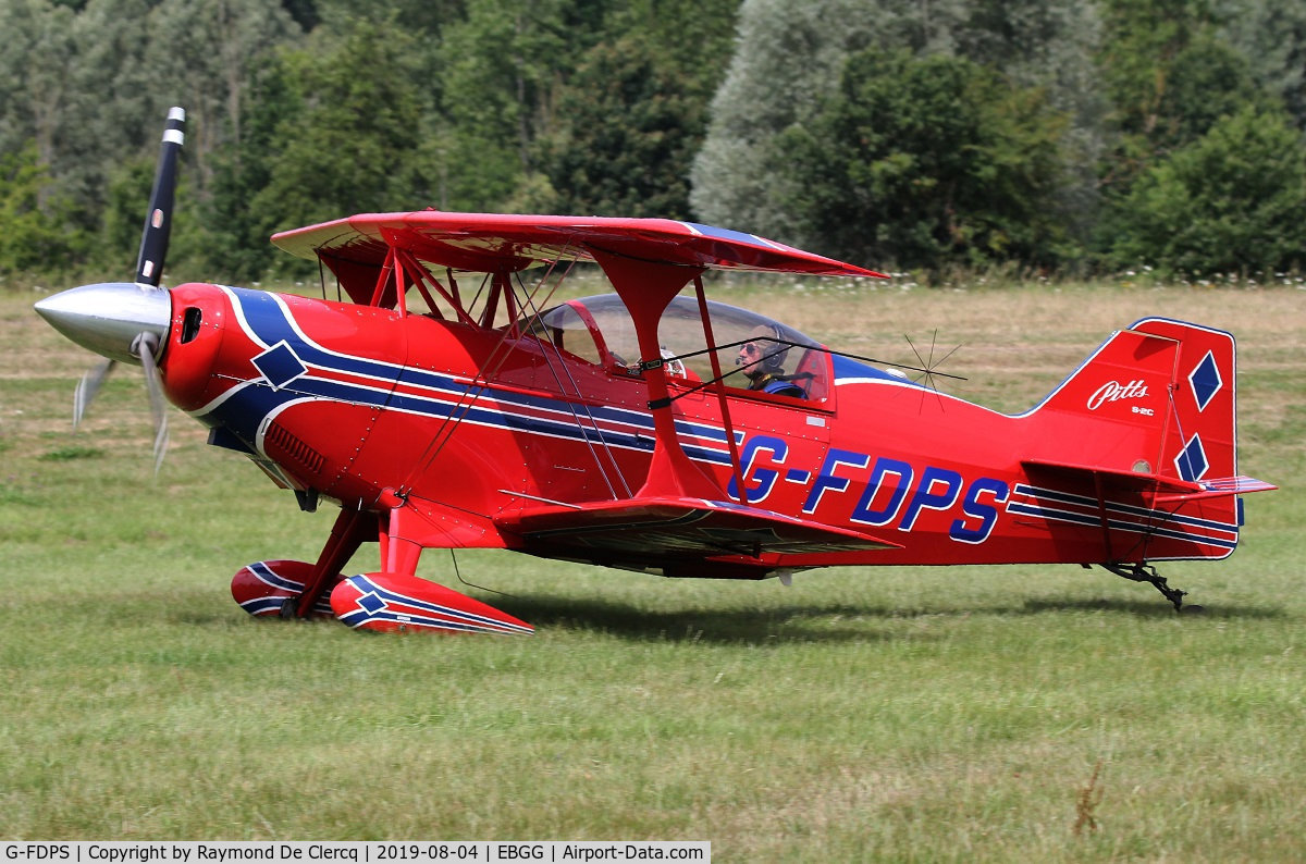 G-FDPS, 2004 Aviat Pitts S-2C Special C/N 6066, Tailwheel meet 2019.