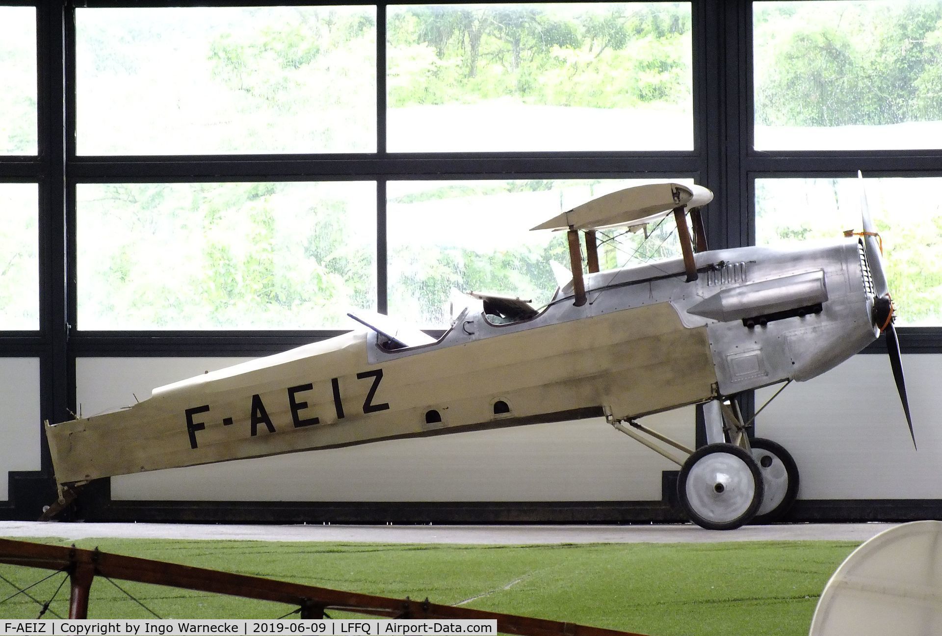 F-AEIZ, Potez 25 Replica C/N Not found F-AEIZ, Potez 25 look-alike (fuselage only, converted from Caudron C.275 Luciole) at the Meeting Aerien 2019, La-Ferte-Alais