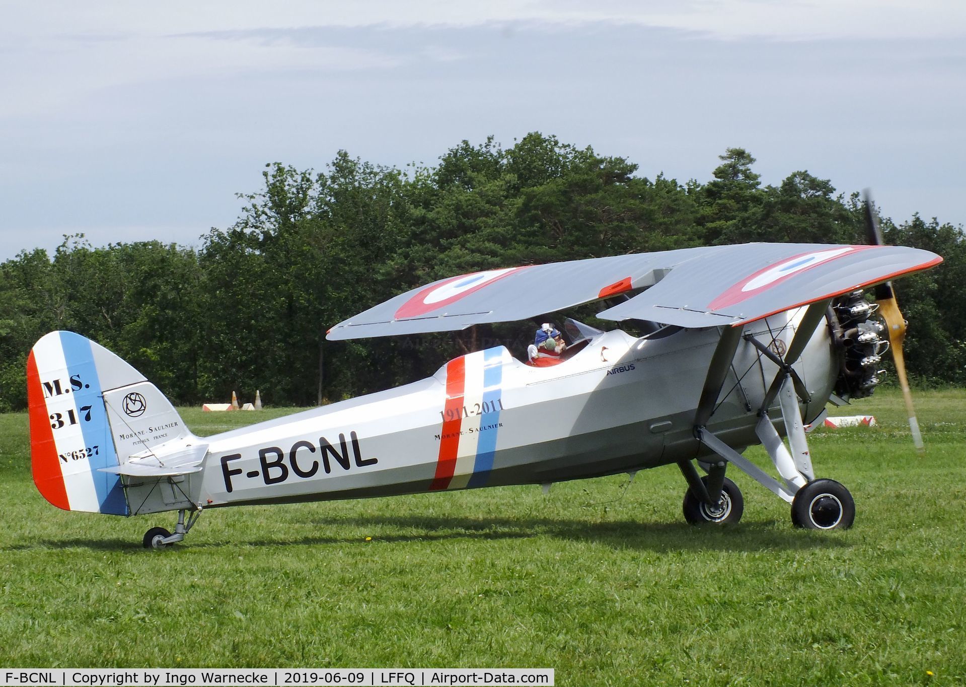 F-BCNL, Morane-Saulnier MS.317 C/N 6527, Morane-Saulnier MS.317 at the Meeting Aerien 2019, La-Ferte-Alais
