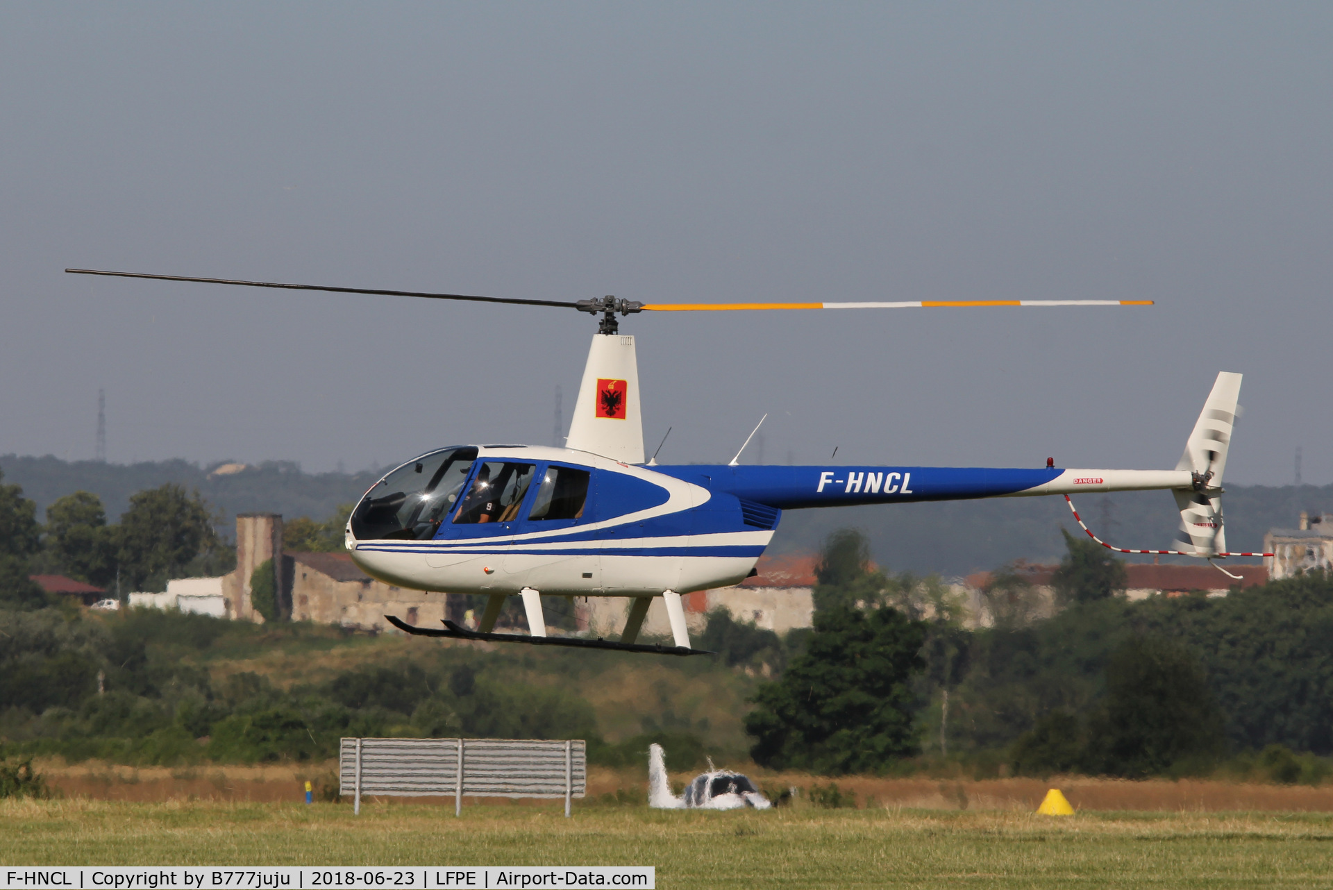 F-HNCL, 2006 Robinson R44 Raven II C/N 11468, at Meaux Airshow