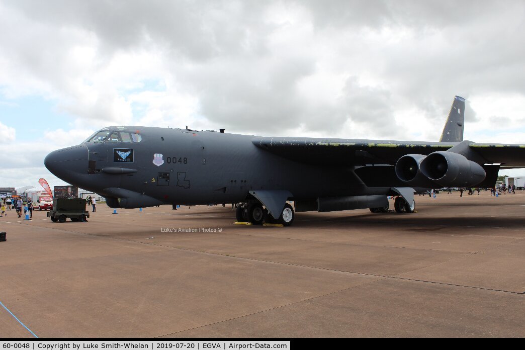 60-0048, 1960 Boeing B-52H Stratofortress C/N 464413, At RIAT 2019