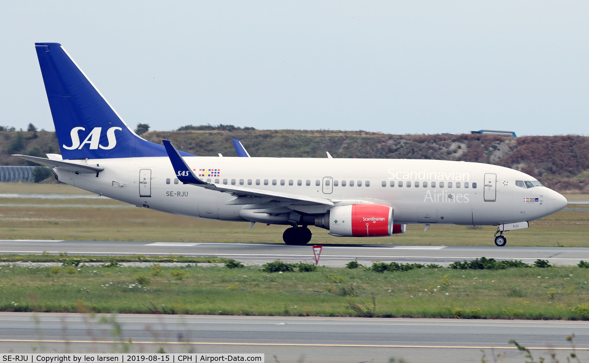 SE-RJU, 2002 Boeing 737-76N C/N 29885, Copenhagen 15.8.2019