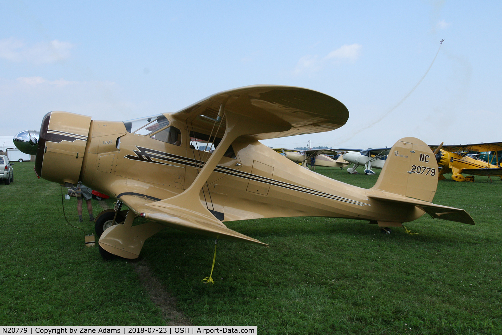 N20779, 1940 Beech D17S Staggerwing C/N 398, 2018 EAA AirVenture - Oshkosh, Wisconsin