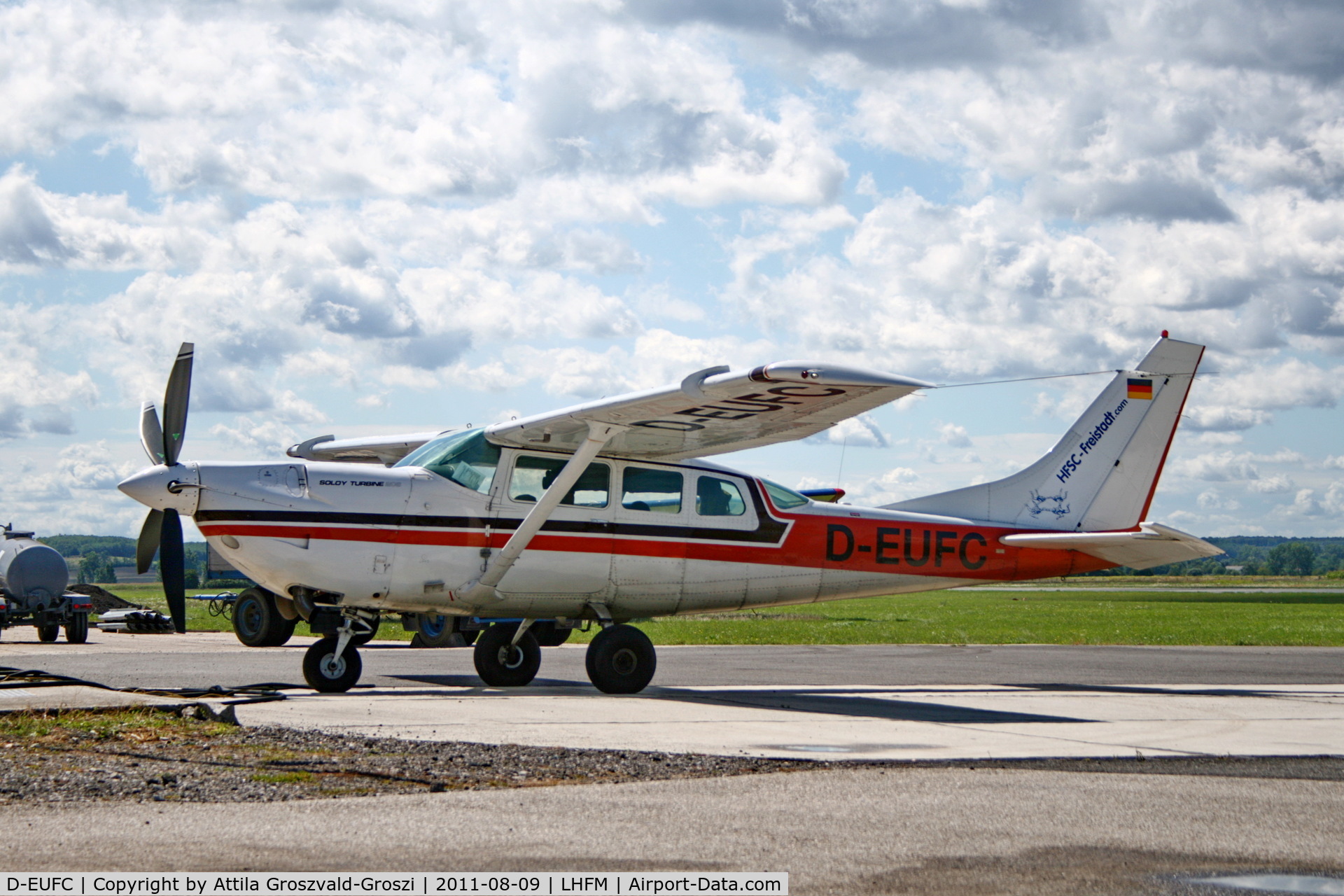 D-EUFC, 1978 Cessna U206G Stationair C/N U20604101, LHFM - Meidl Airport, Fertöszentmiklós, Hungary