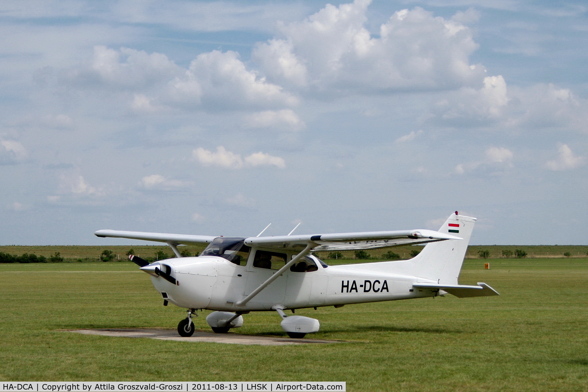 HA-DCA, 2010 Cessna 172S SP C/N 172S9951, LHSK - Siófok-Kiliti Airport, Hungary