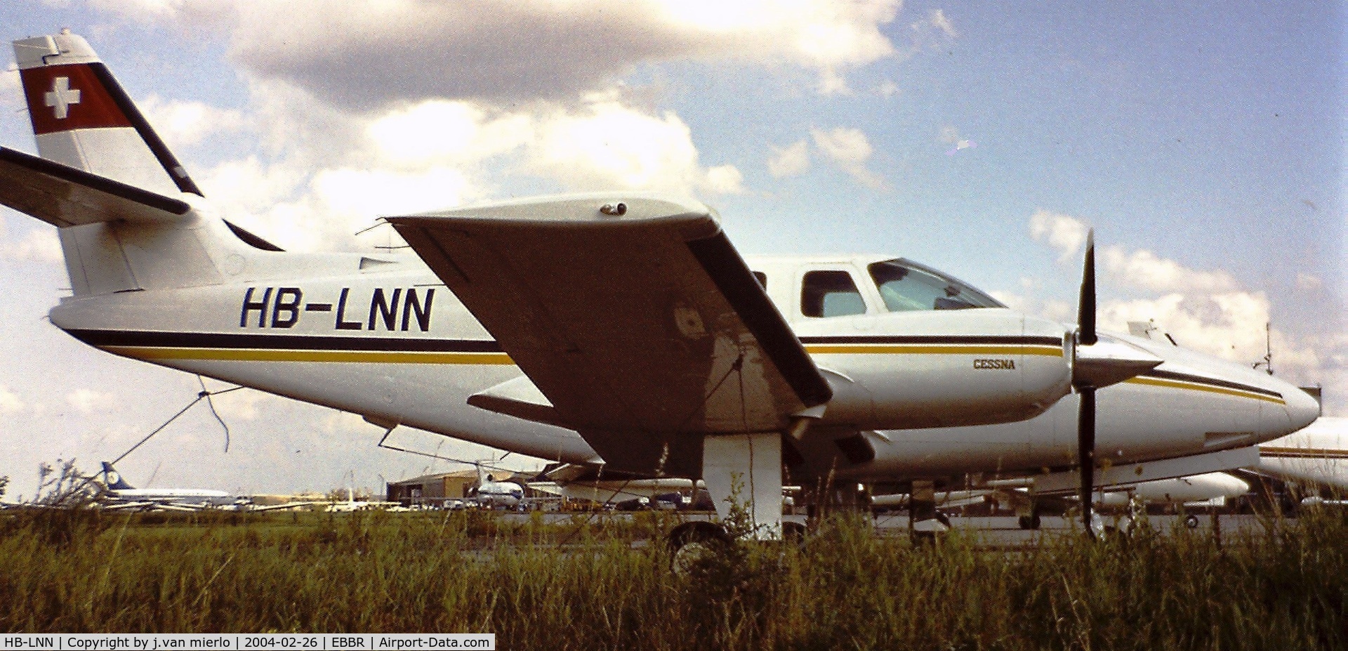 HB-LNN, 1982 Cessna T303 Crusader C/N T30300089, Brussels, Belgium G.A.T.