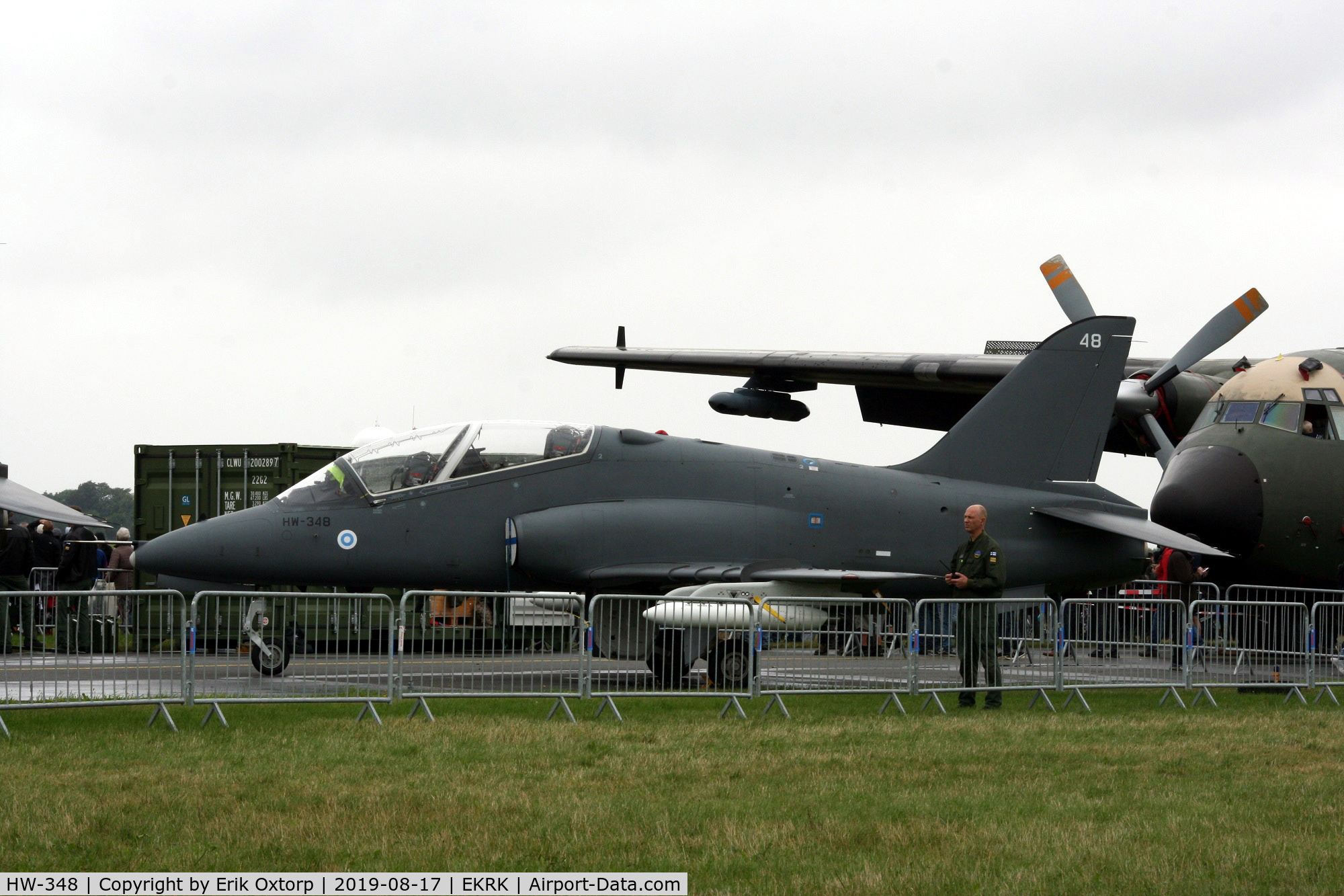 HW-348, British Aerospace Hawk Mk.51 C/N 312245/300, Roskilde Air Show