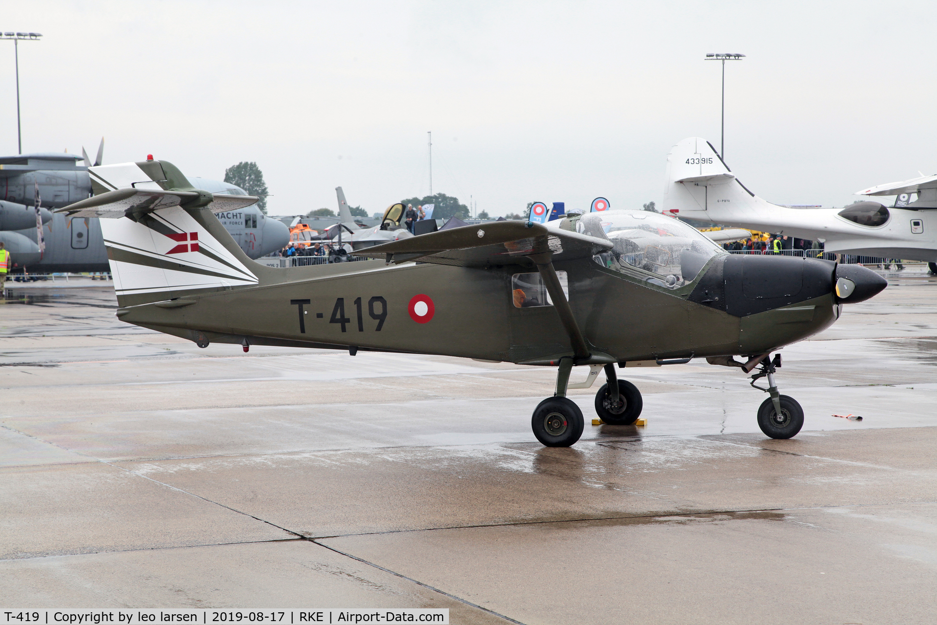 T-419, Saab T-17 Supporter C/N 15-219, Roskilde Air Show 17.8.2019