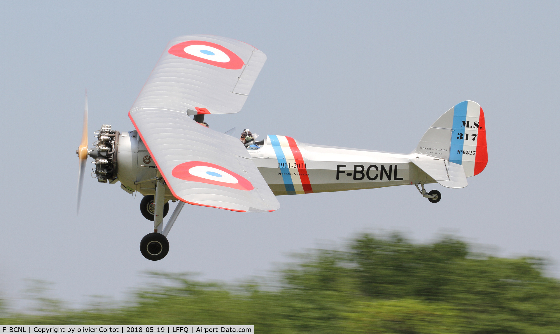 F-BCNL, Morane-Saulnier MS.317 C/N 6527, Ferté Alais airshow