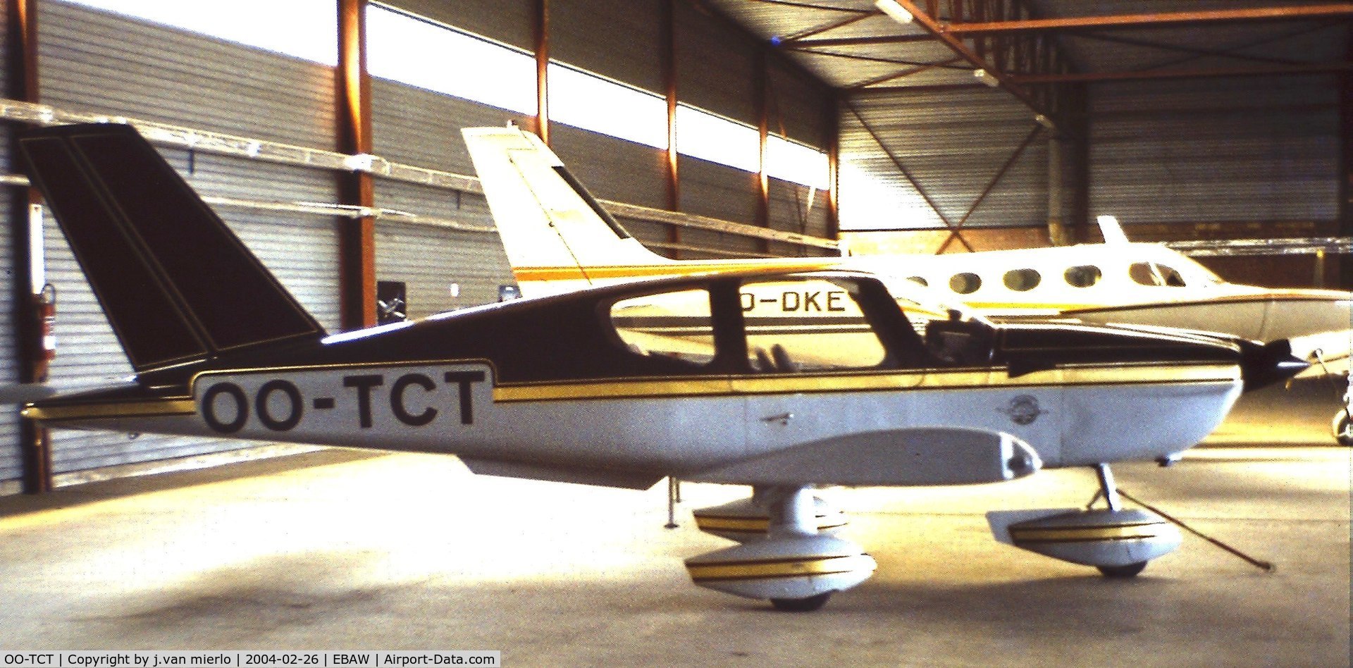 OO-TCT, 1981 Socata TB-9 Tampico C/N 194, Antwerp, Belgium