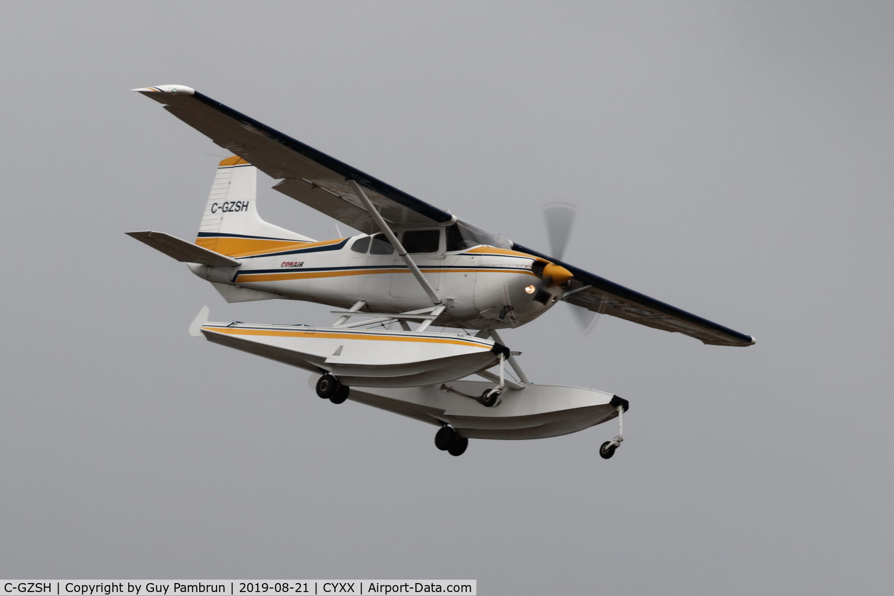 C-GZSH, 1978 Cessna A185F Skywagon 185 C/N 18503482, Landing