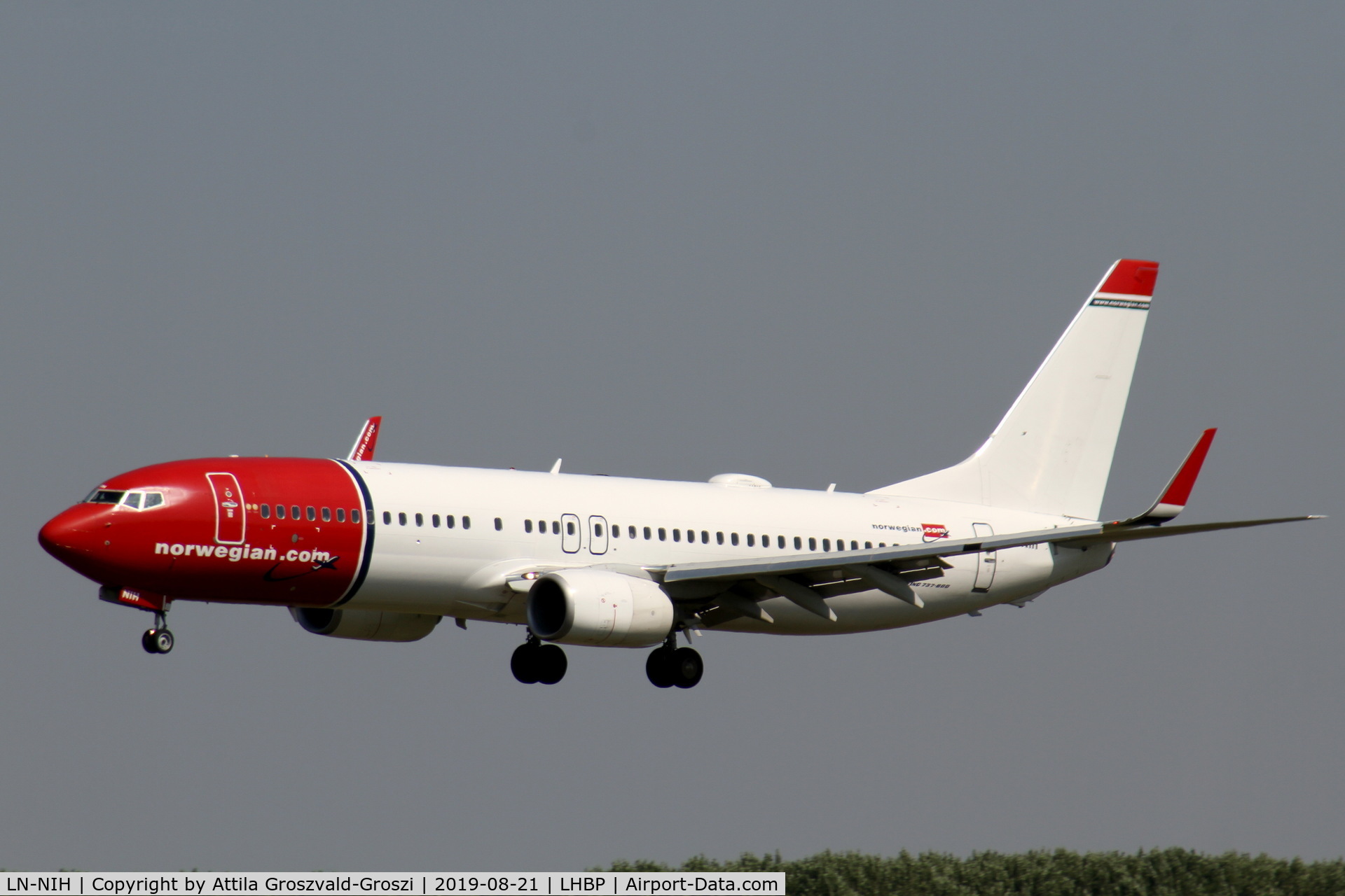 LN-NIH, 2014 Boeing 737-8JP C/N 43879, LHBP/BUD - Budapest Ferihegy, Liszt Ferenc International Airport, Hungary