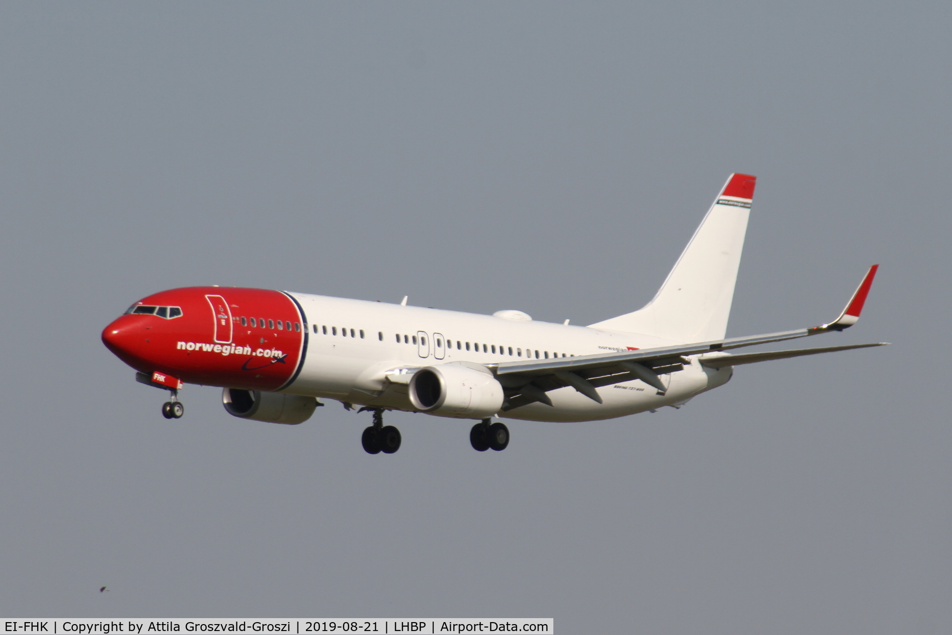 EI-FHK, 2015 Boeing 737-8JP C/N 41140, LHBP/BUD - Budapest Ferihegy, Liszt Ferenc International Airport, Hungary