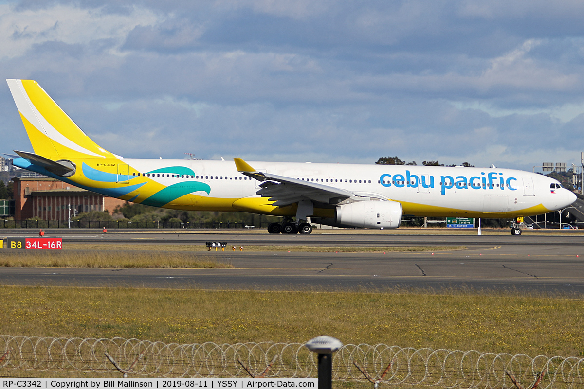 RP-C3342, 2013 Airbus A330-343X C/N 1445, IN FROM MNL