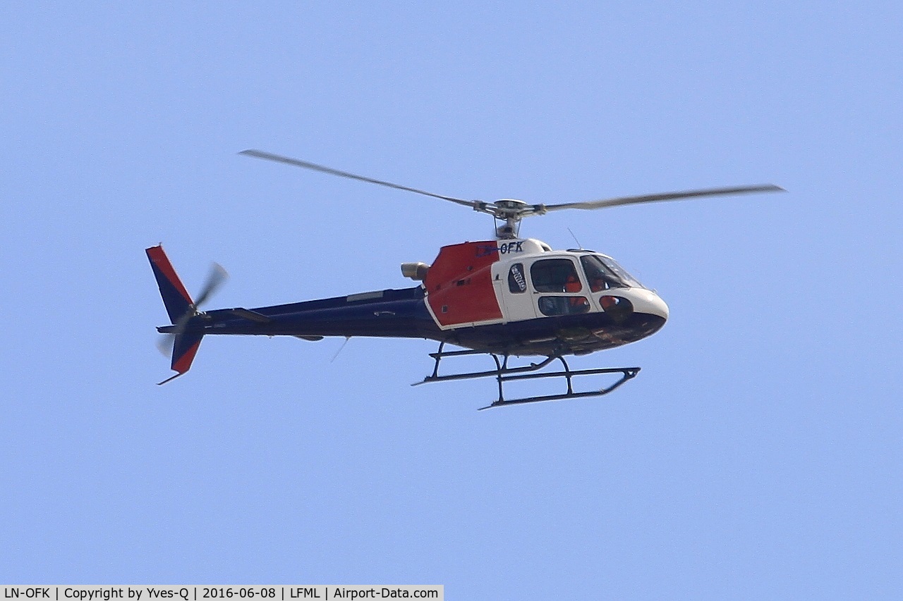 LN-OFK, 2016 Airbus Helicopters AS-350B-3 Ecureuil C/N 8272, Airbus Helicopters AS-350B-3 Ecureuil, Test flight with provisional registration F-WWXQ, Marseille-Provence airport (LFML-MRS)