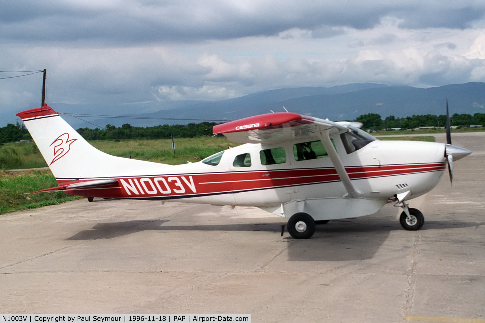 N1003V, 1974 Cessna U206F Stationair C/N U20602388, At Port-Au-Prince, Haiti.