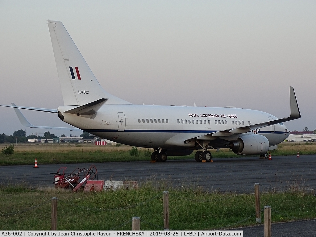 A36-002, 2000 Boeing 737-7DF C/N 30790/613, RAAF Royal Australian Air Force