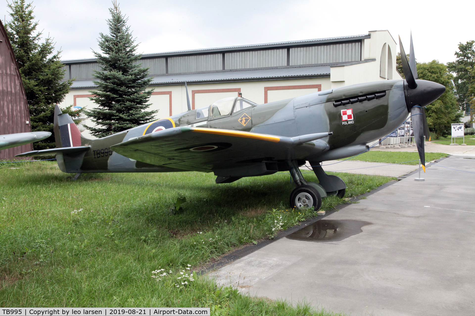 TB995, 1955 Supermarine 361 Spitfire LF.XVIe C/N CBAF.IX.3495, Polish Aviation Museum Krakow 21.9.2019