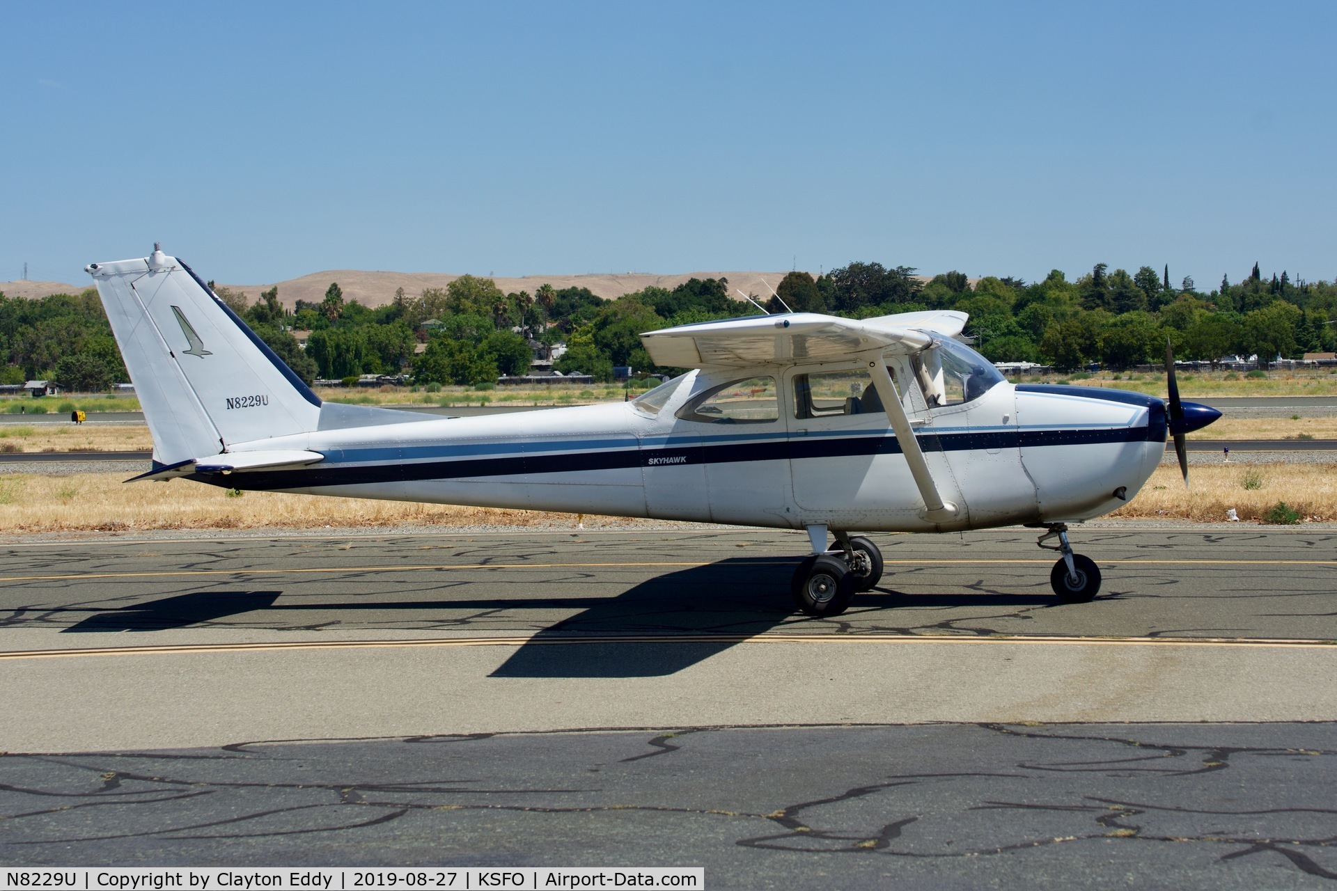 N8229U, 1964 Cessna 172F C/N 17252129, Buchanan Field Concord California 2019.