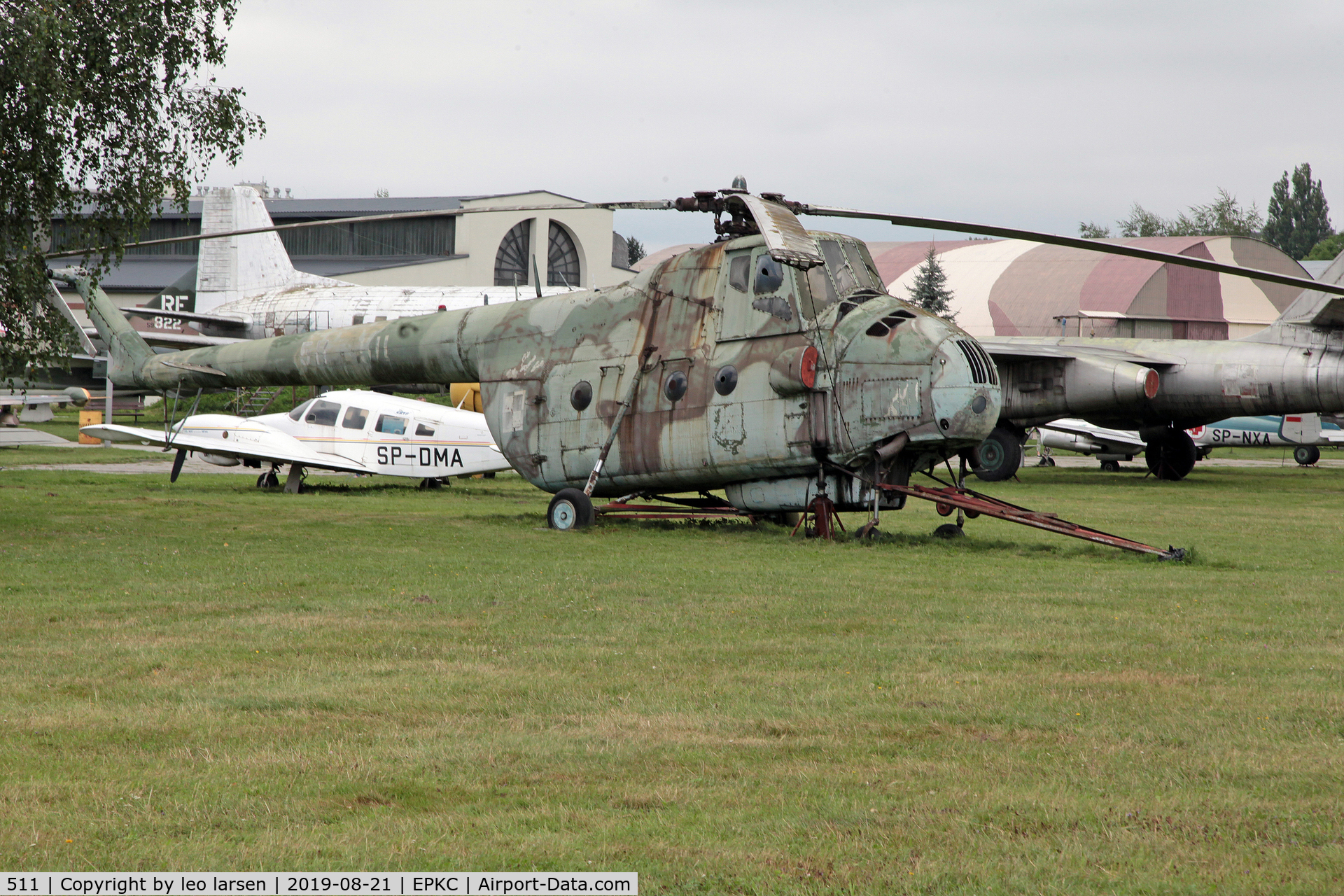 511, Mil Mi-4A C/N 15114, Polish Aviation Museum Krakow 21.8.2019