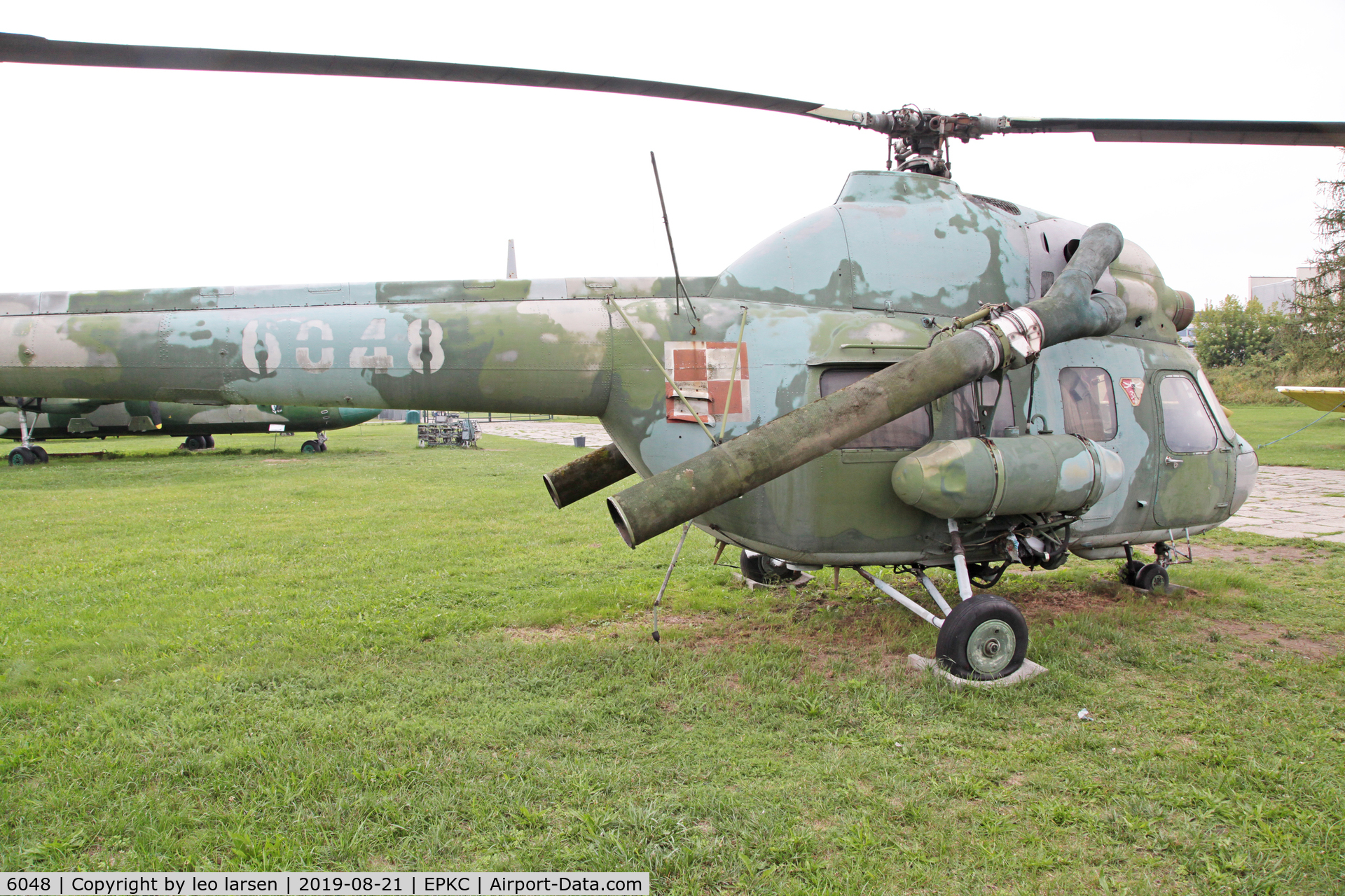 6048, 1979 WSK-PZL Swidnik Mi-2Ch C/N 51 6048049, Polish Aviation Museum Krakow 21.8.2019