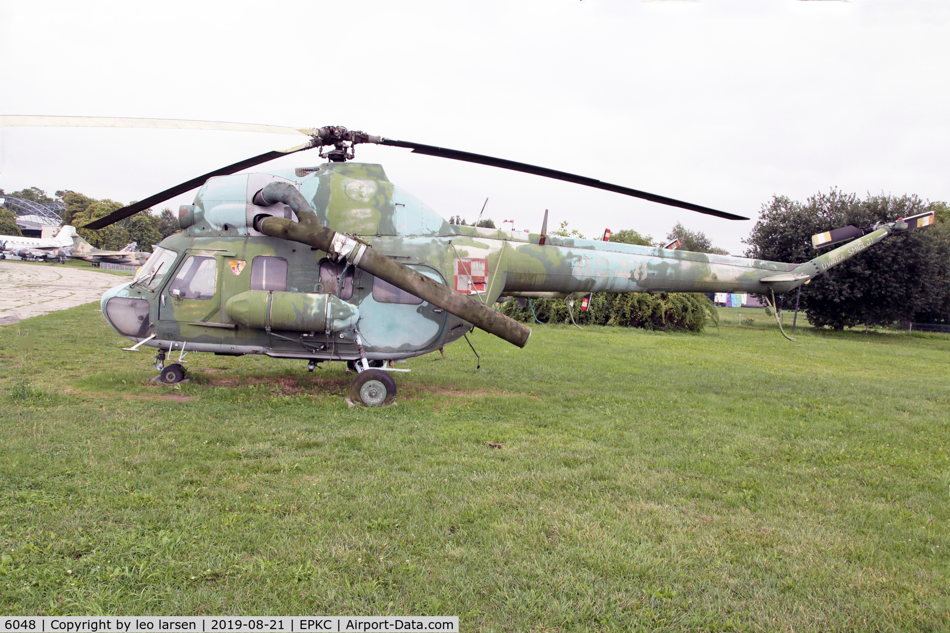 6048, 1979 WSK-PZL Swidnik Mi-2Ch C/N 51 6048049, Polish Aviation Museum Krakow 21.8.2019